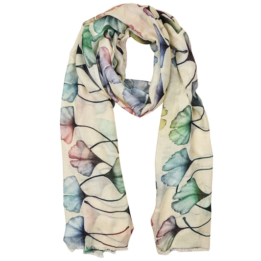 Japanese Modal Silk Designer Scarf