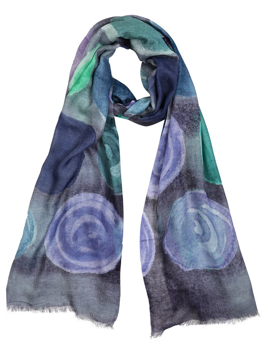 Geometric Modal Silk Designer Scarf