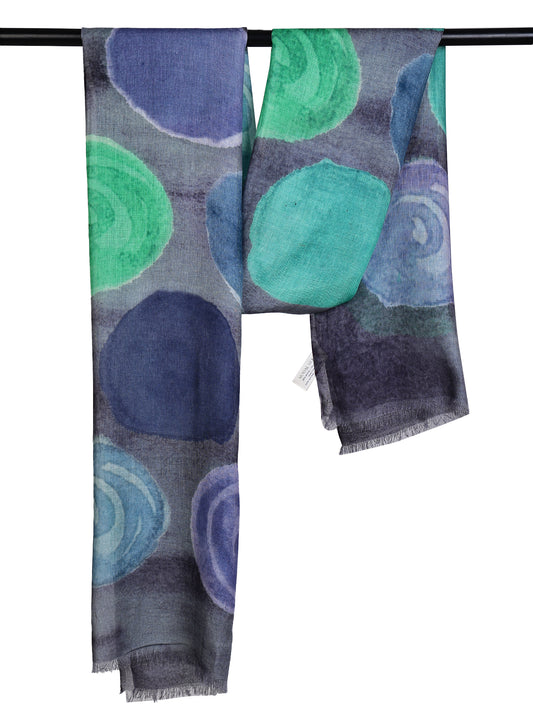 Geometric Modal Silk Designer Scarf