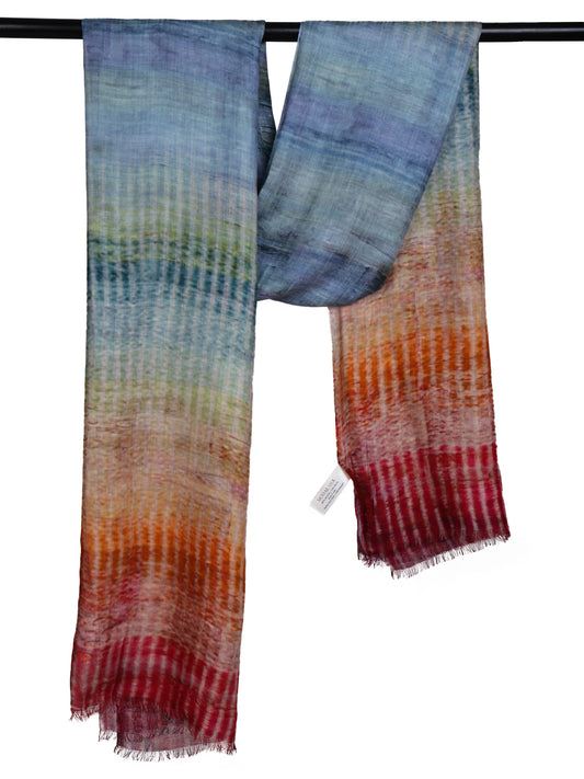 Abstract Modal Silk Designer Scarf