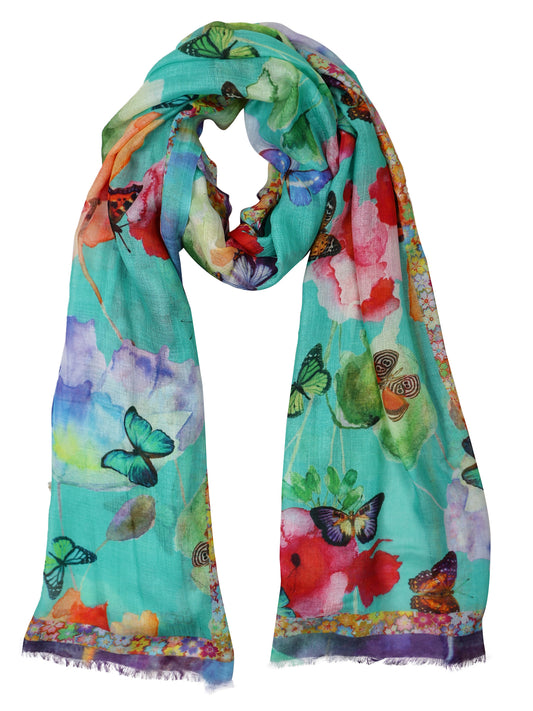 Animal Modal Silk Designer Scarf