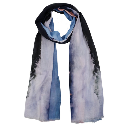 Architectural Print Cotton Modal Designer Scarf