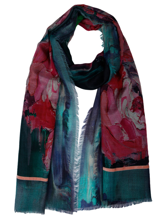 Floral Reversible Scarf