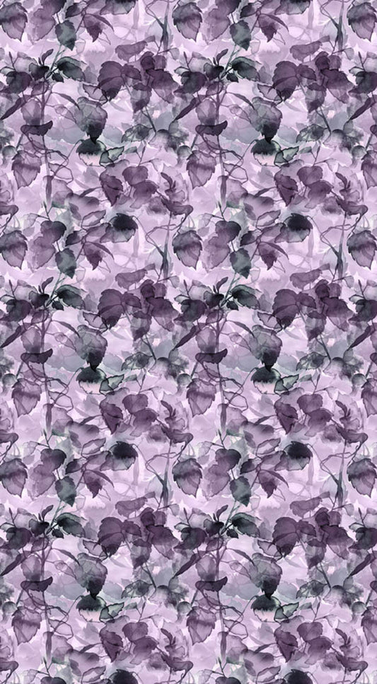 Floral Merino Wool Travel Cape