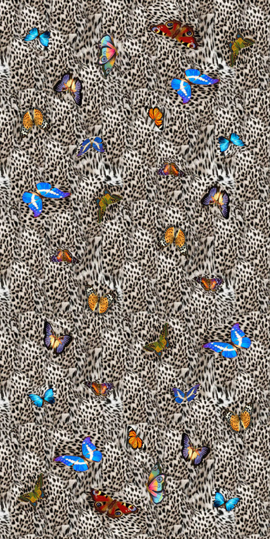 Animal Merino Wool Travel Cape