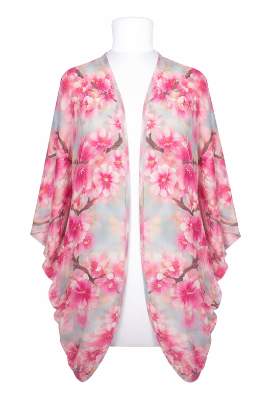 Floral Modal Kimono