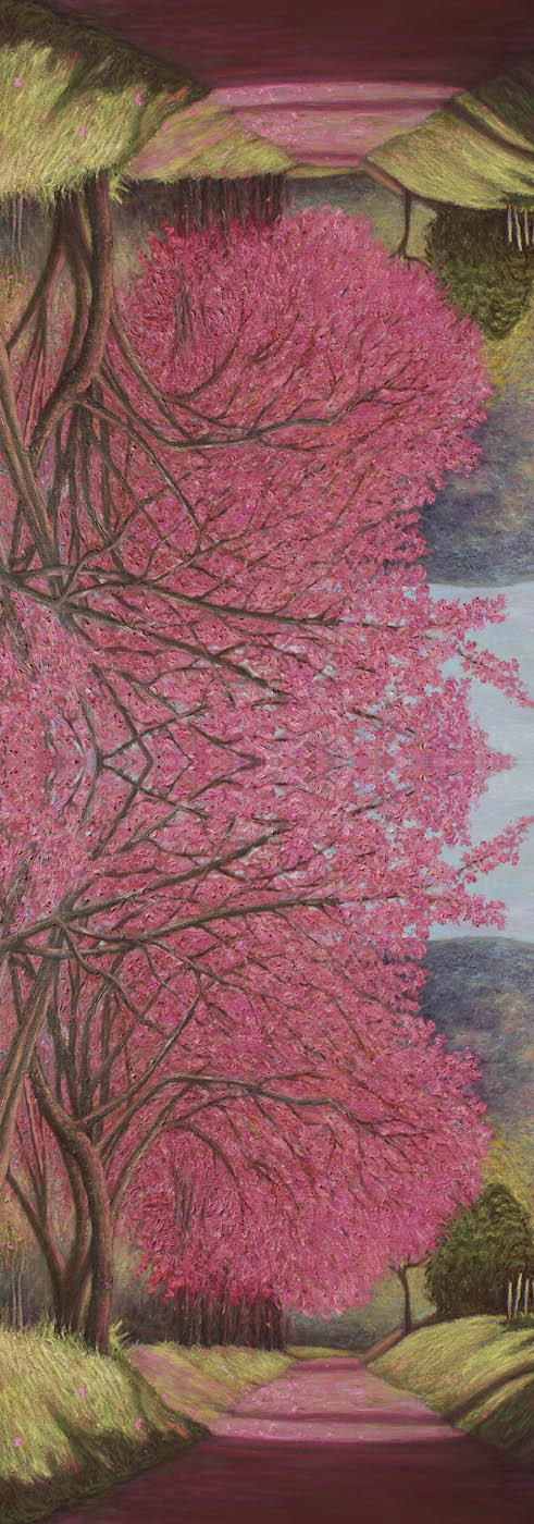 Floral Print Pure Silk Designer Scarf