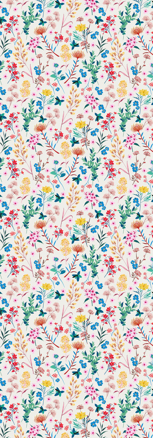 Foulard en soie pure à motif abstrait