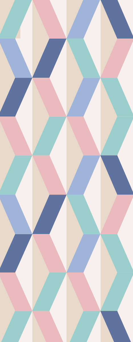 Isometric Harlequin Pure Silk Scarf