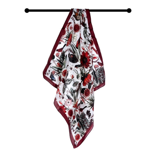 Australian coastal Pure Silk Square Scarf