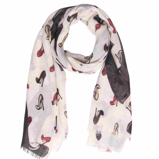 Abstract Cotton Modal Designer Scarf