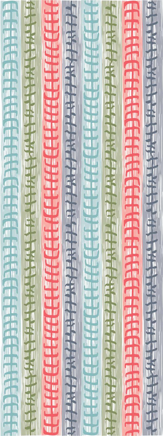 Abstract Pure Silk Designer Scarf