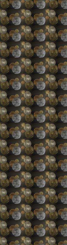 Écharpe de créateur en coton modal à motif abstrait