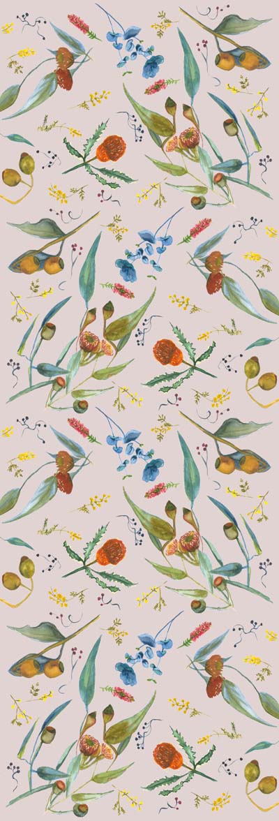 Floral Cotton Voile Designer Scarf