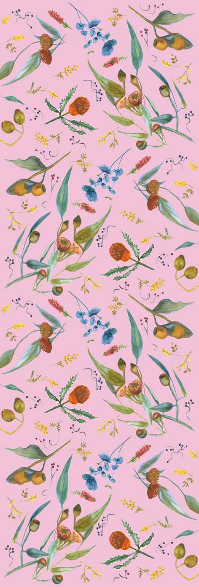 Floral Print Cotton Modal Designer Scarf