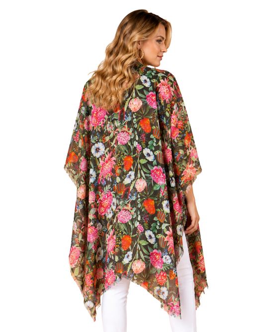 Protea Australian Merino Wool Travel Cape