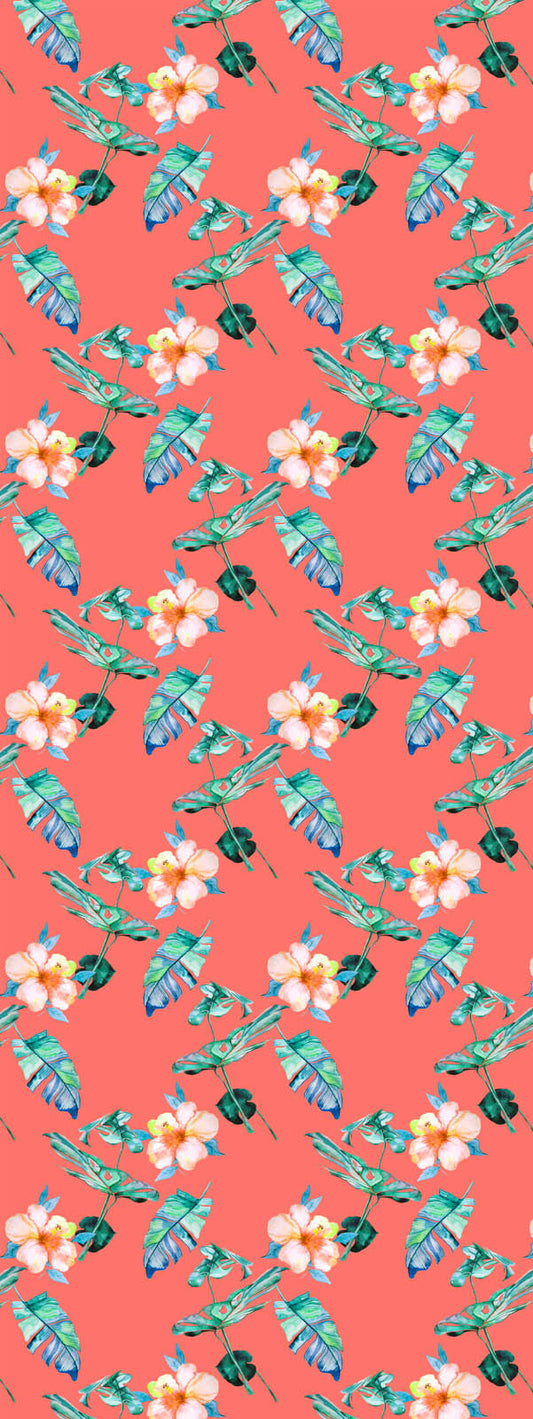 Floral Pure Silk Designer Scarf