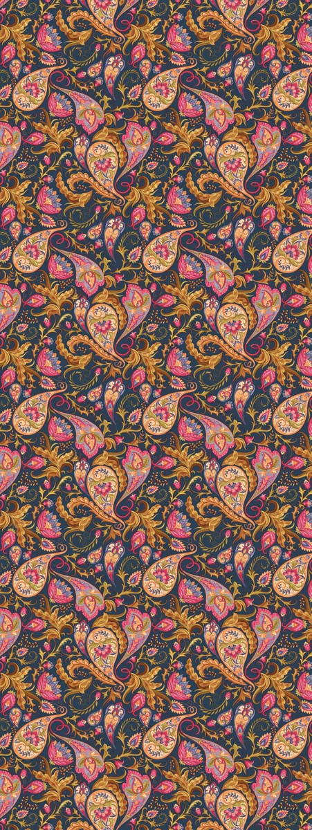 Paisleys Linen Designer Scarf