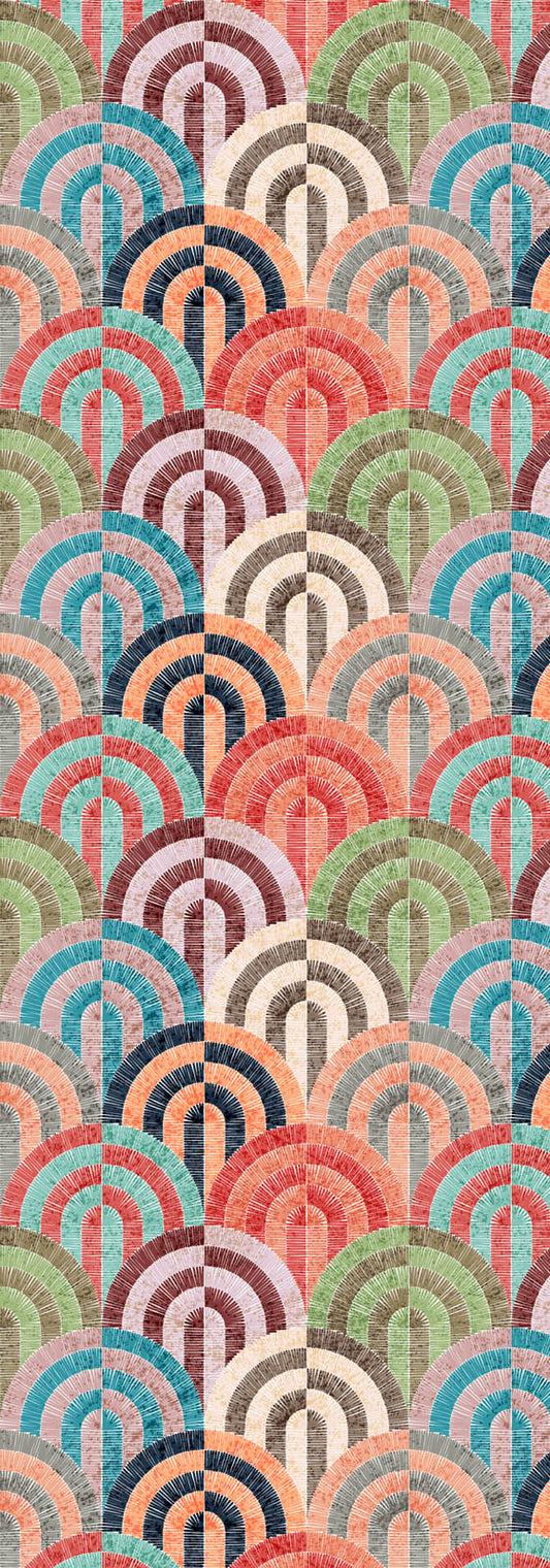 Geometrical Linen Designer Scarf