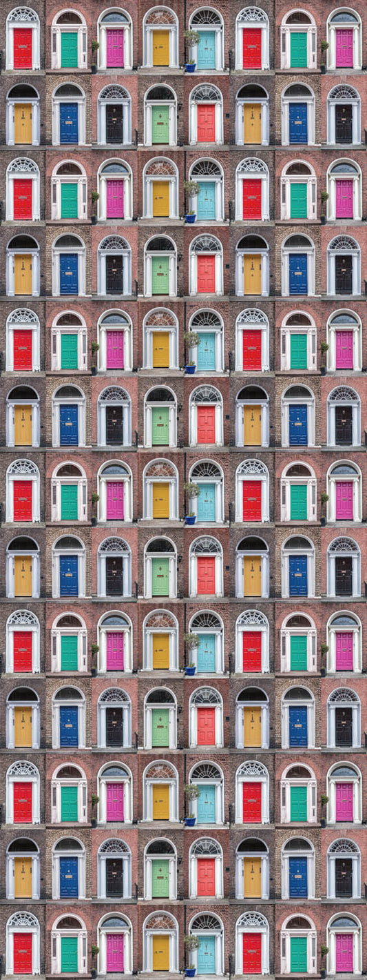 Écharpe de créateur en soie mérinos à motif abstrait