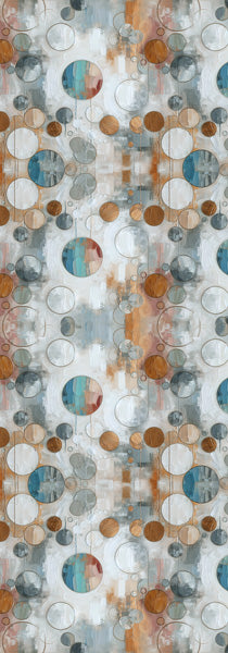 Circles in Motion – Fine Merino Winter Scarf