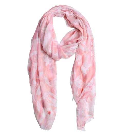 Floral Modal Silk Designer Scarf