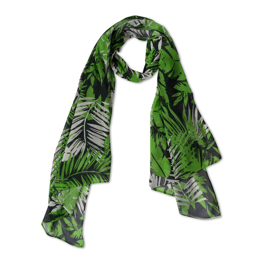 Tropical Cotton Voile Designer Scarf