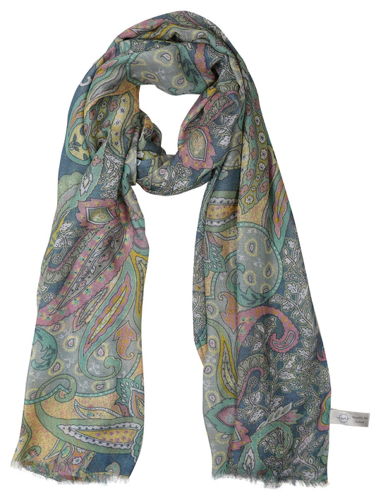 Paisley Modal Silk Designer Scarf
