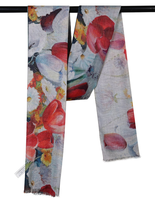 Floral Cotton Modal Designer Scarf