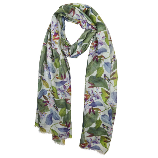 Willow Garden Whisper – Fine Merino Scarf