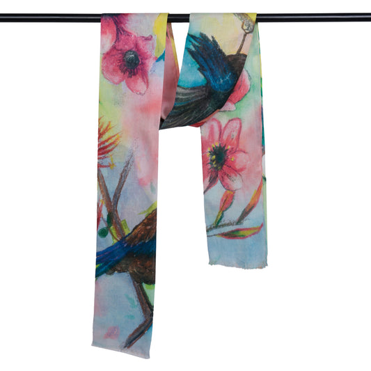 Animal Print Cotton Modal Designer Scarf