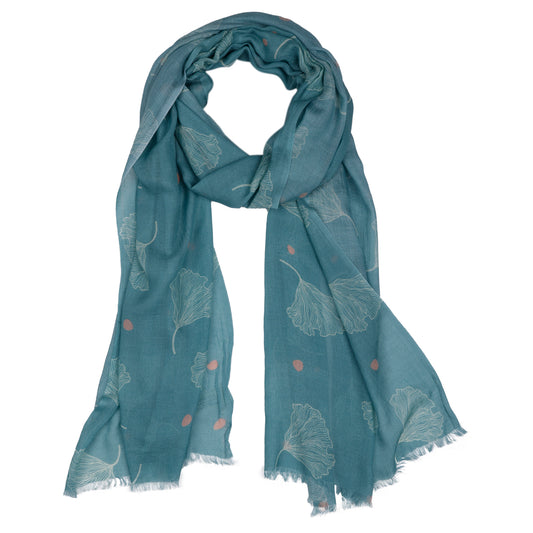 Floral Modal Silk Designer Scarf