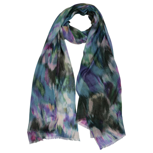 Floral Modal Silk Designer Scarf