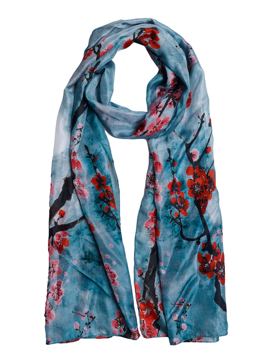 Japanese Pure Silk Designer Scarf