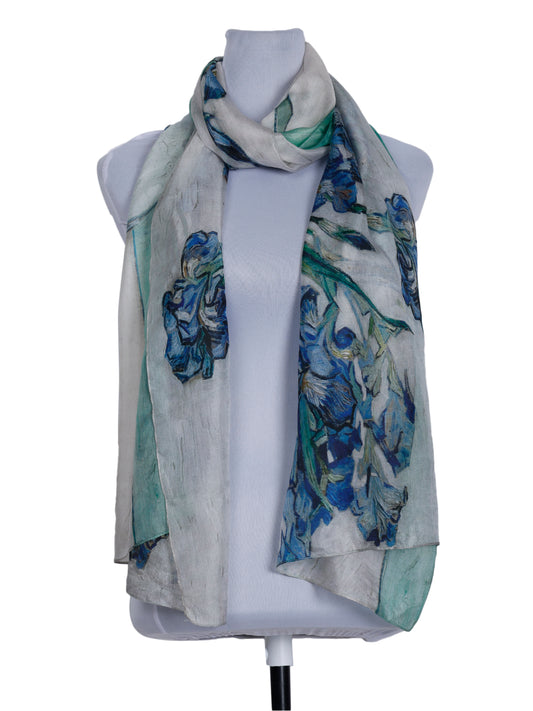 Foulard en pure soie de créateur Old Masters