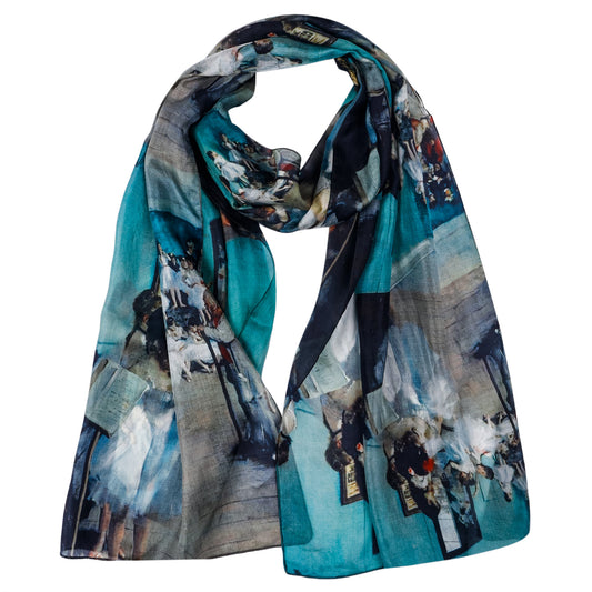 Old Master Pure Silk Designer Scarf