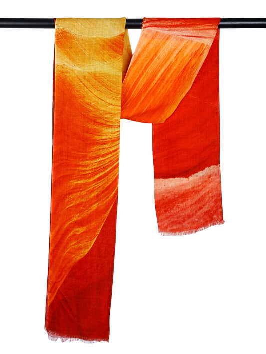 Abstract Modal Silk Designer Scarf