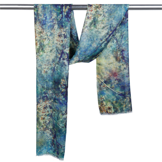 Abstract Modal Silk Designer Scarf
