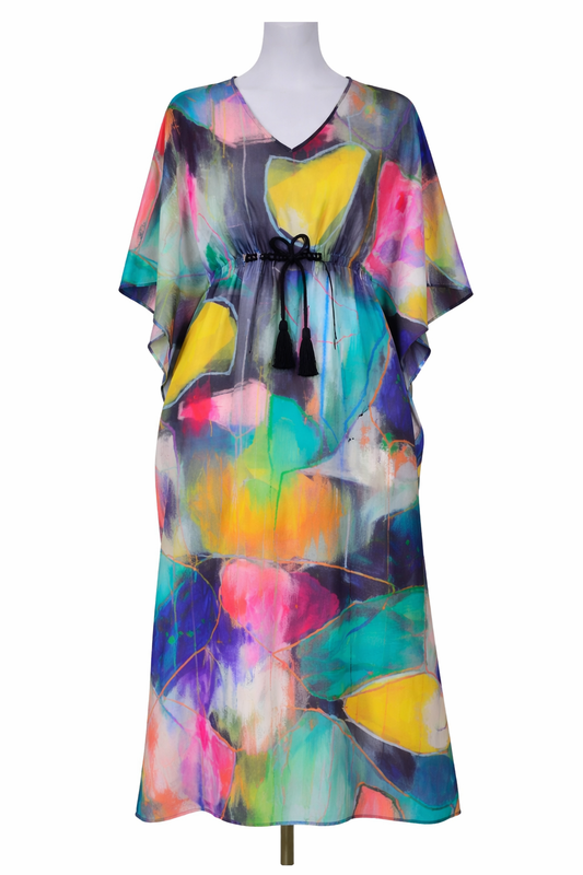 Modal Satin Maxi Kaftan