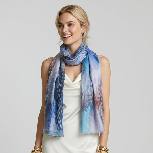 Australian Coastal Silk Designer Sarong