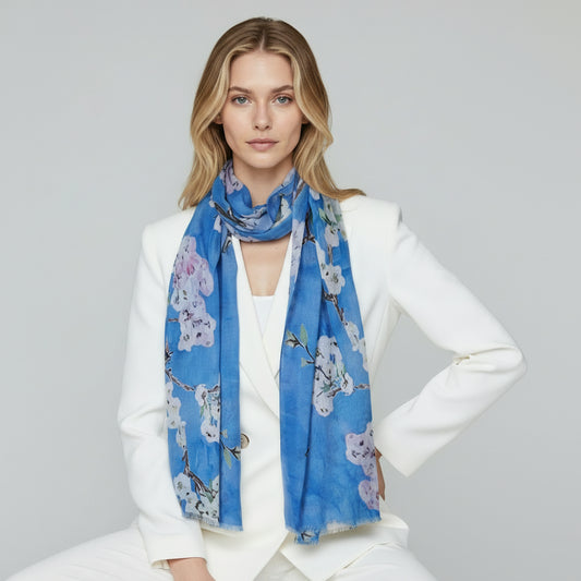 Animal Modal Silk Designer Scarf