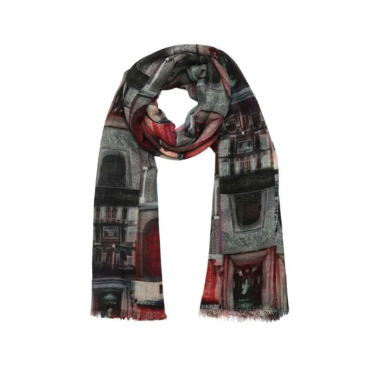 Architectural Cashmere wool Scarf