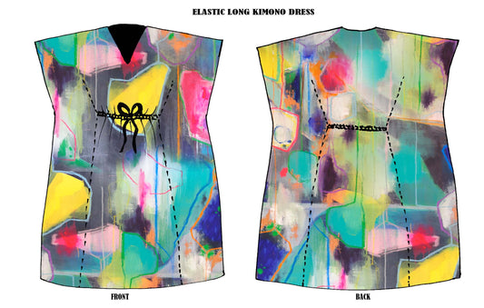 Modal Satin Maxi Kaftan