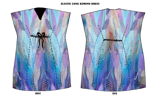 Modal Satin Maxi Kaftan