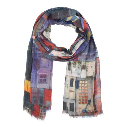 Architectural Modal Silk Designer Scarf