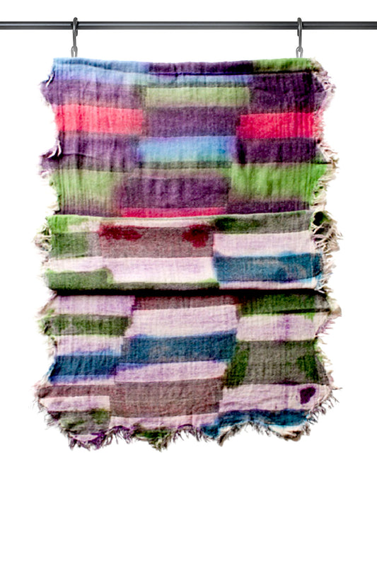 Geometrical Print Wool Wraps