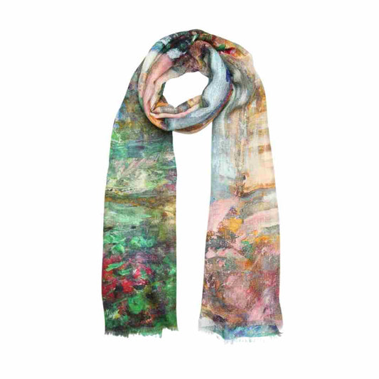 Old Master Fine Merino Silk Designer Scarf