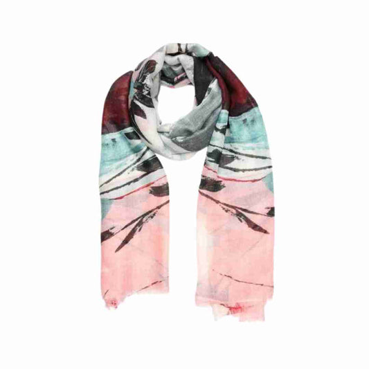 Abstract Modal Silk Designer Scarf