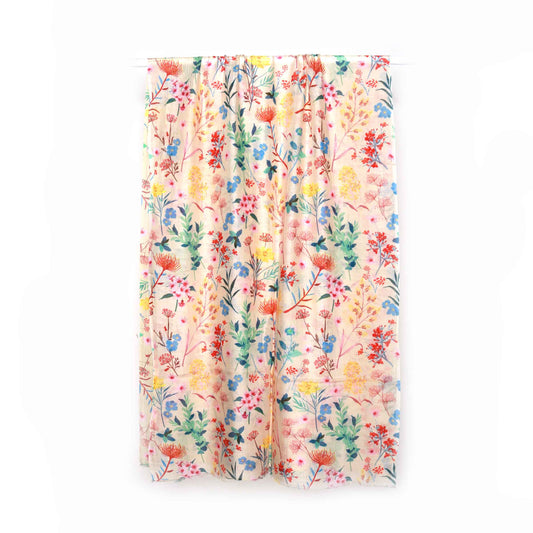 Floral Modal Silk Designer Scarf