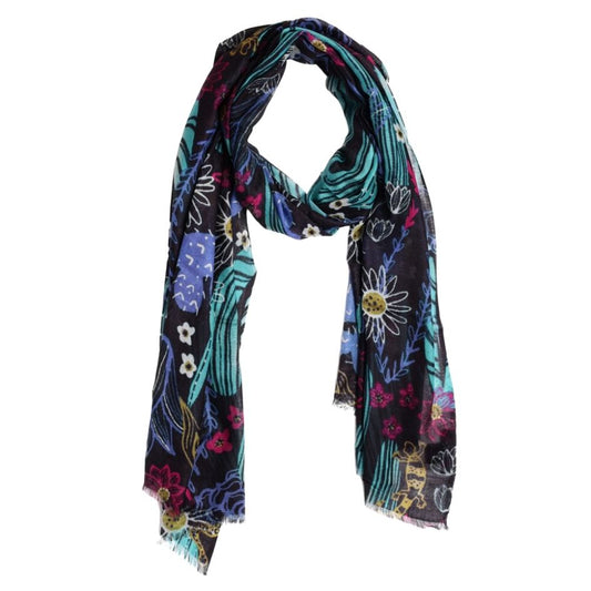 Australian Coastal Modal Silk Designer Scarf